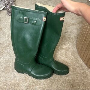 Hunter Original Dark Green Boots